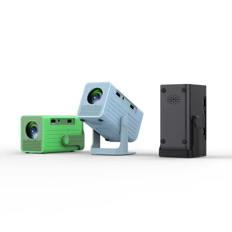 N6 Open Light Source 2Inch 720P Projector Decode Ability Wired Screen Mirroring Manual Focus Electronic Keystone Projector