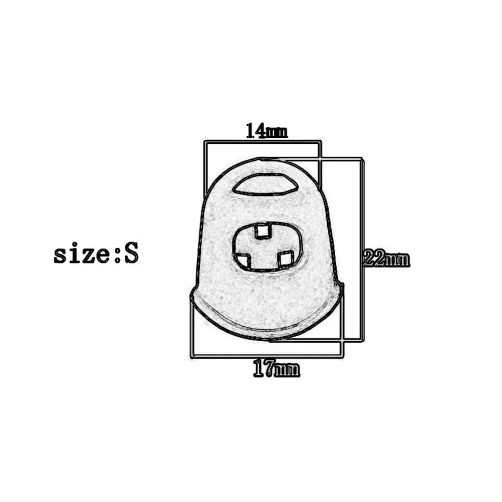 Set di 4 Protezioni per Dita in Silicone per Chitarra, Ukulele, Mandolino, Riutilizzabili e Confortevoli