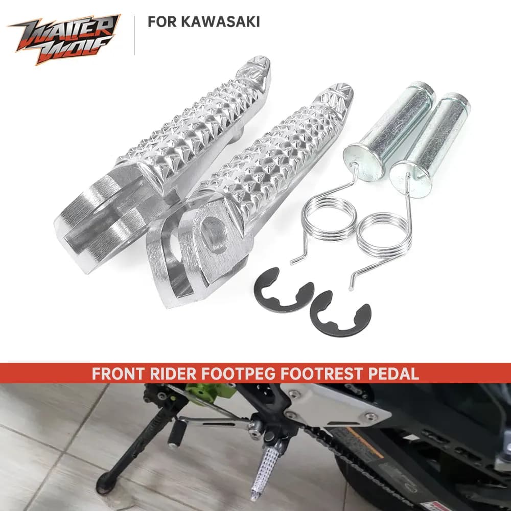 Pedane Anteriori Moto per Kawasaki Ninja 250 300 650 Z900 Z900SE Z125 Z250 Z300 Z650 Z650RS