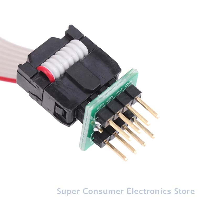 1Pc TSSOP8 MSOP8 PCB Chip Burn-in Test Sonda Pogo Pin Flash Scarica Programmazione Burn-In Cavo