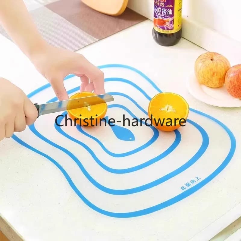 Extra thick and flexible plastic cut caps with food icons, (set of 4) - Prevents slipping - Prevents cross contamination