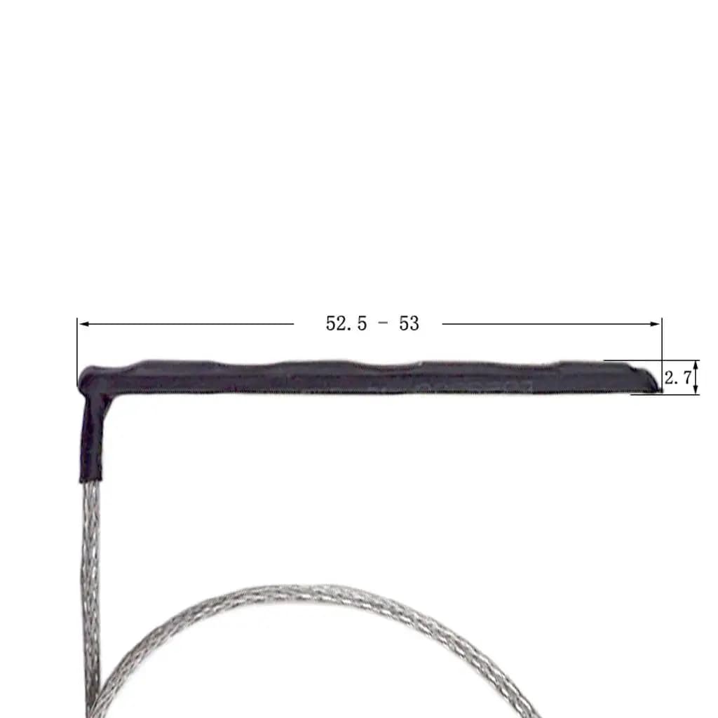 Uke Piezo Pickup Acoustic Sound Transducer Iron Guitar Part for Ukulele 4 String Musical Instrument