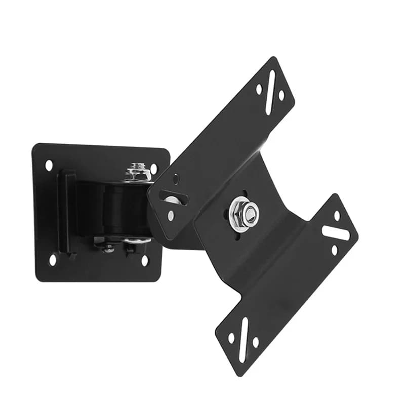 Supporto per staffa TV girevole universale per montaggio a parete per TV girevole per supporto TV al plasma a schermo piatto LCD LED da 14 ~ 27 pollici