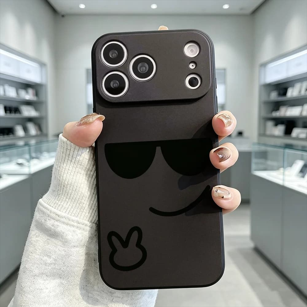 Sunglasses Bunny Icon Slim Fit Shockproof Phone Case For Honor X9 X8 X7 X6 X5 Smart 600 500 400 300 200 Pro Lite Back Cover
