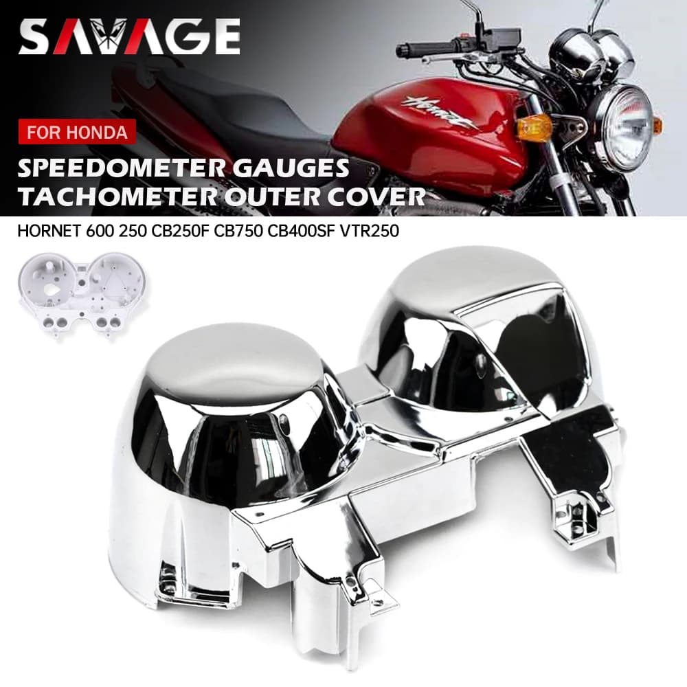 Tachimetro Contagiri Calibri Copertura della cassa esterna per HONDA CB750 CB250 CB600F HORNET CB400SF SUPER FOUR Alloggiamento inferiore del motociclo