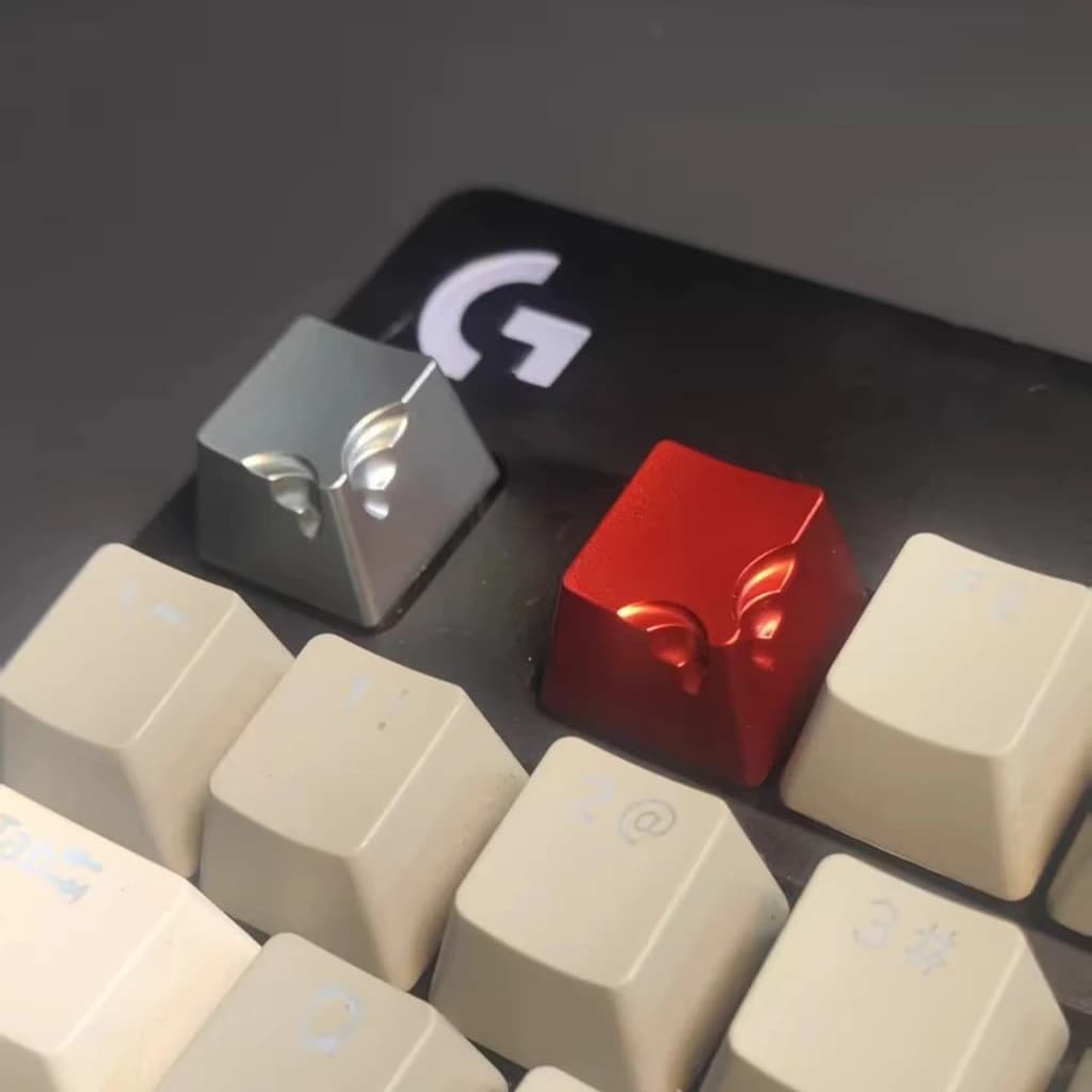 Set di copritasti a tema farfalla creativo in metallo R4 Profilo OEM Chiave ESC Copritasti originali personalizzati fatti a mano per regalo tastiera meccanica