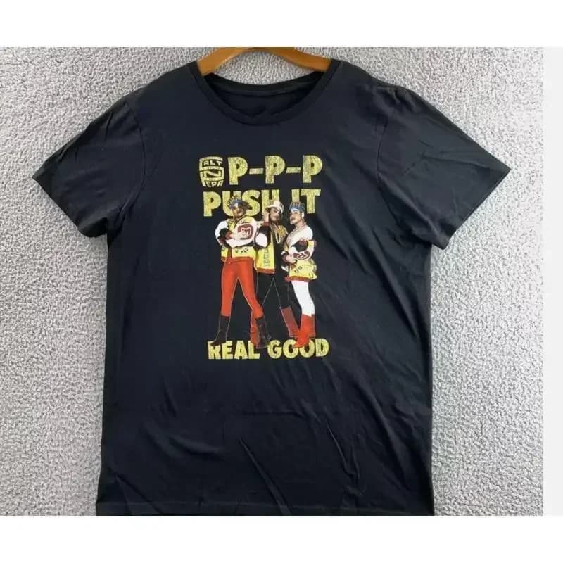 Real Good Salt N Pepa Band Black Full Size T Shirt