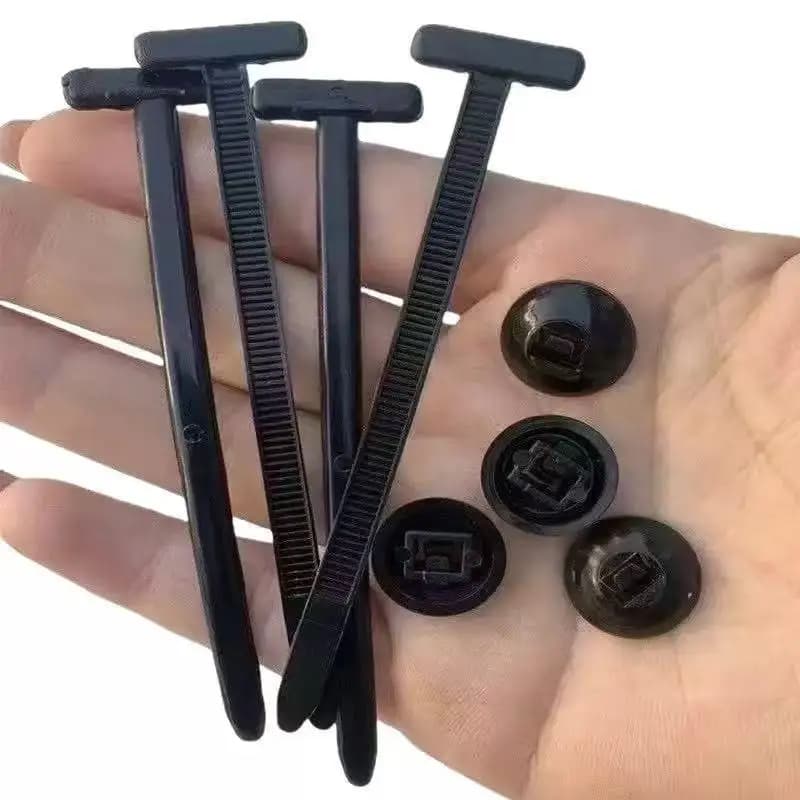 Nylon Universal Cable Tie Buckle Multifunctional Cable Tie Buckle Zip Tie For Car Trunk Repair Wire Bundling