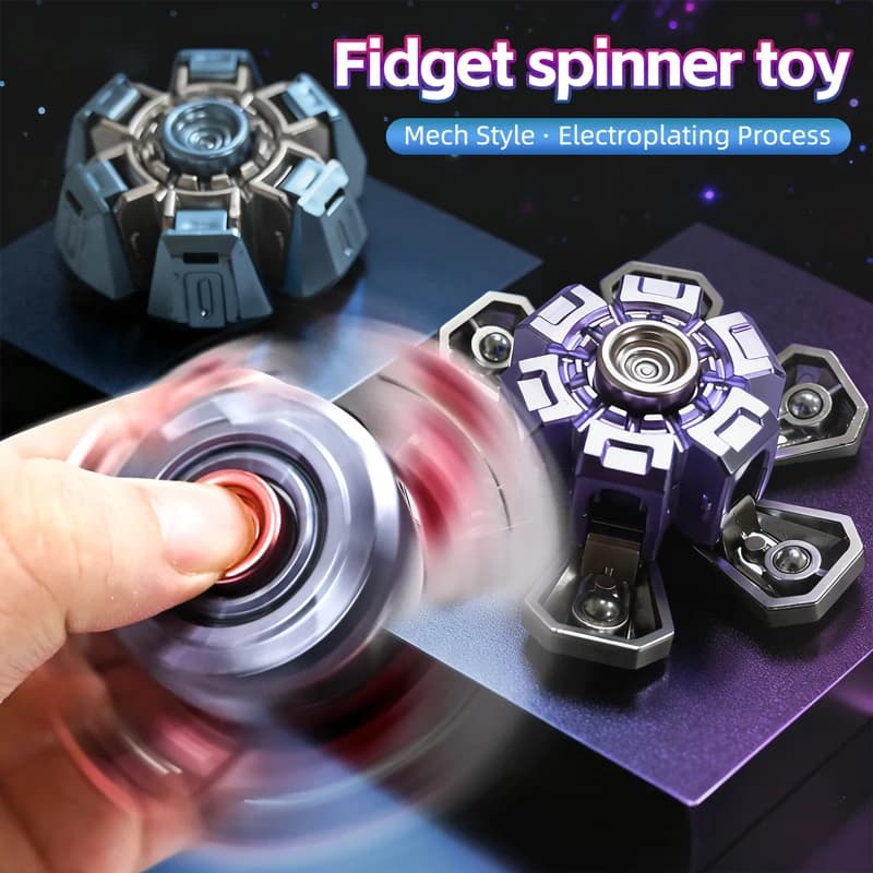 Spinner Creativo EDC Antistress, Giocattolo Giroscopico Rotante Fai-da-Te, Fidget Toy per Bambini e Adulti, Regalo di Compleanno