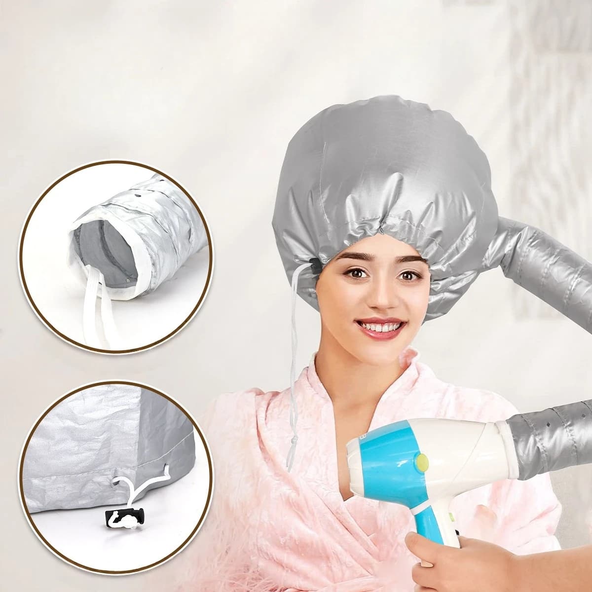 Hair Dryer Hair Care Cap Hair Drying Cap Hair Steaming Treatment Cap Thermo Cap Hair Masks Cap Thermal Cap Hair Care Thermal Hat