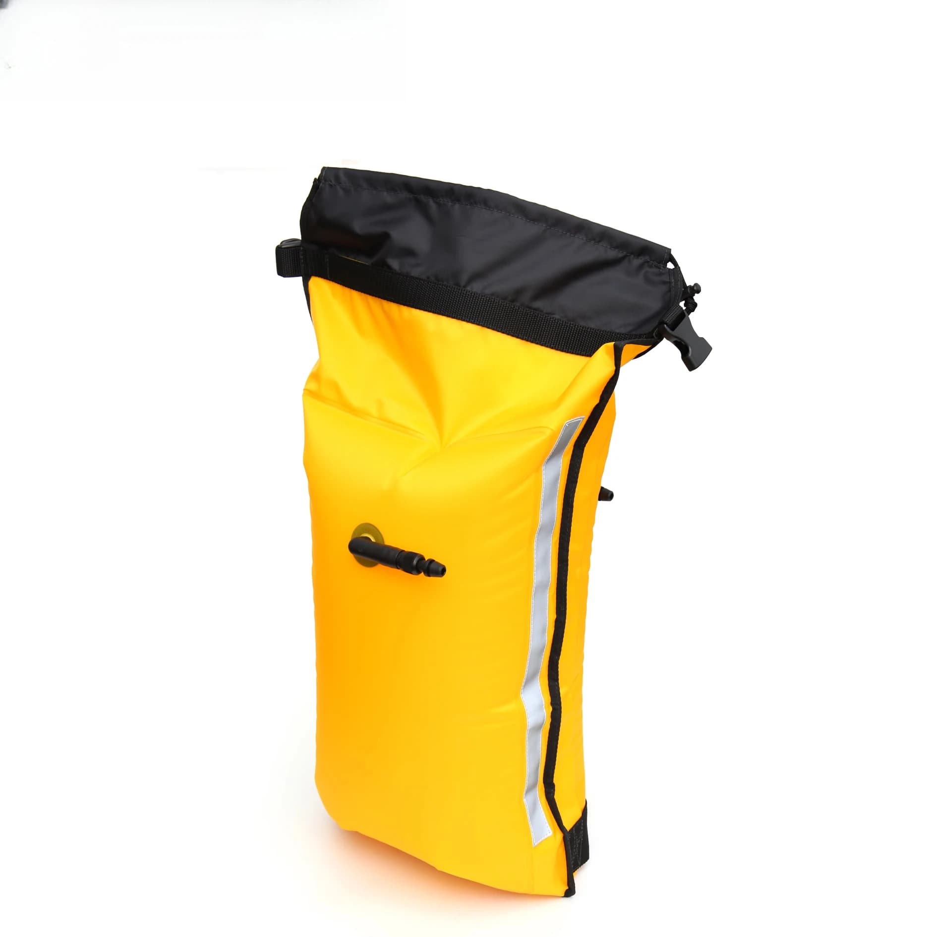 Borsa di galleggiamento per pagaia per kayak marino, doppio airbag/galleggiante per pagaia per kayak da mare