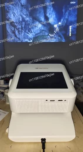 Proiettore Smart 4K con Schermo Touch: Android 11, 5G, Lente con Autofocus, Attrezzatura Professionale per Presentazioni per Casa e Ufficio