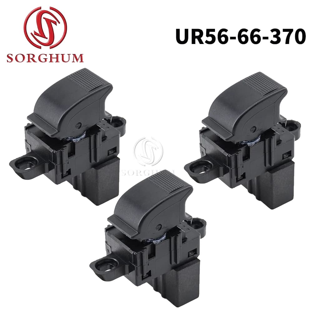SORGHUM Interruttore di Controllo di Alimentazione Alzacristallo Elettrico Pulsante Singolo UR56-66-370 Per Mazda BT50 Ford Ranger 2006 2012 UR5666370