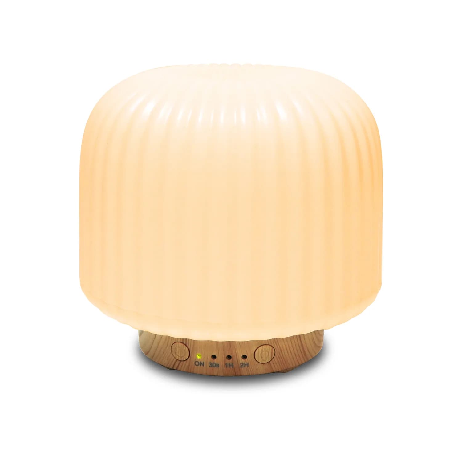 Creative Lantern Ultrasonic Aroma Diffuser 80ml Ceramic Style Mist Humidifier Wood Base 7 Color Light Desktop Essential Oil