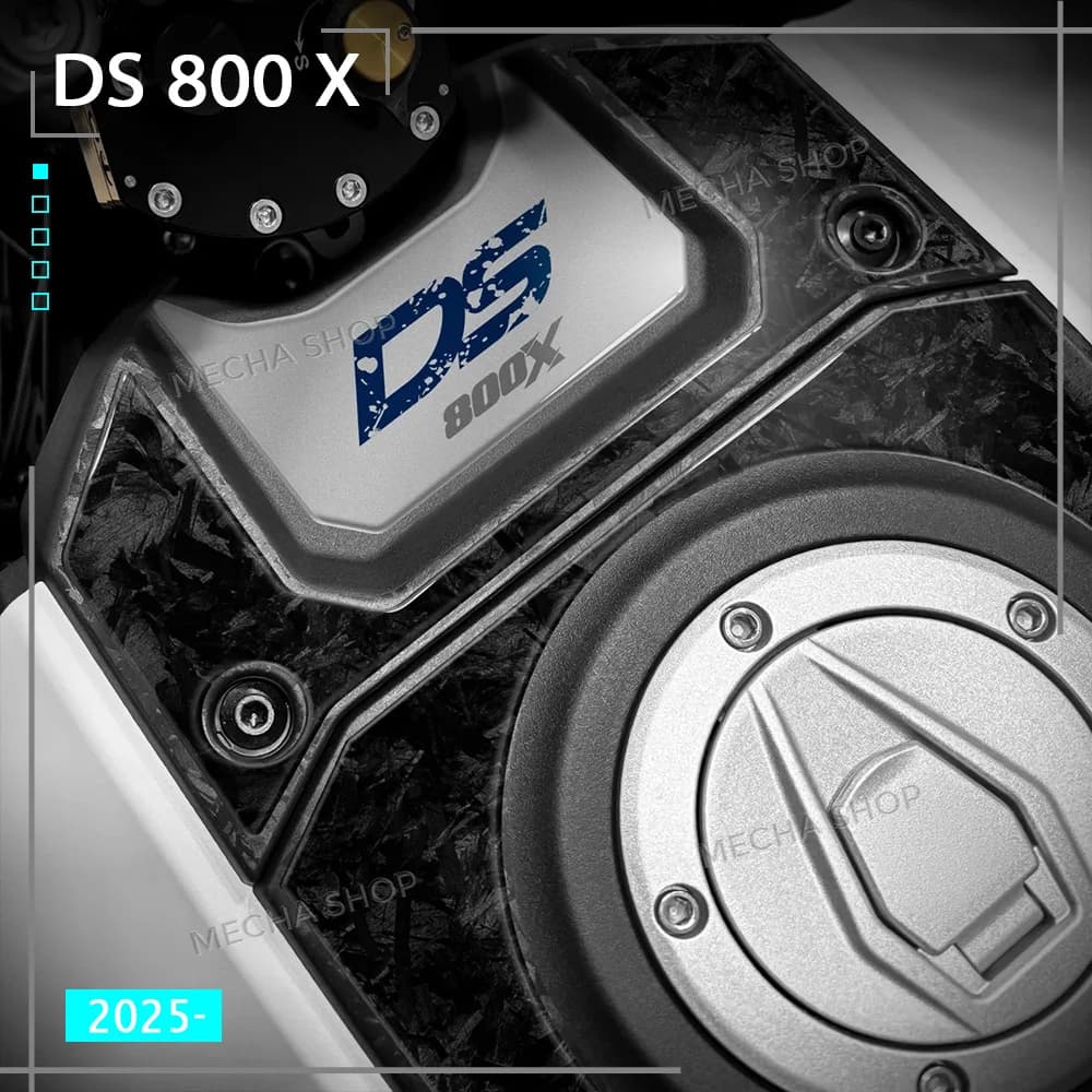 Adesivo 3D di Protezione per Serbatoio Superiore e Cilindro per Voge Valico DS800X Rally 2025, DSX800 800DSX