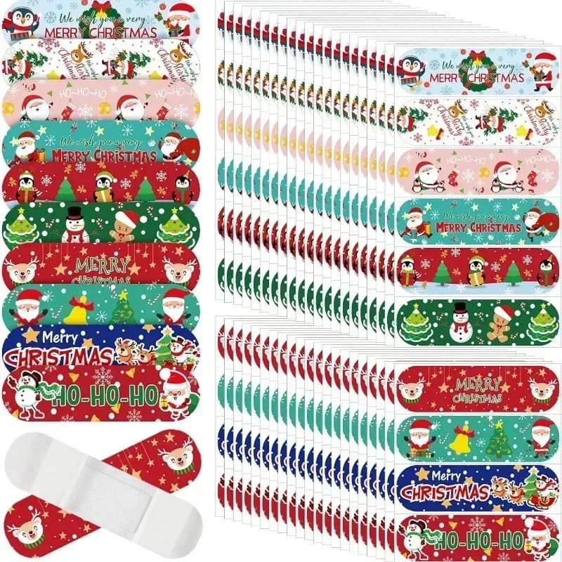 10 pz/lotto Natale Del Bambino Del Fumetto Cerotto Sirena Cavallo Ferita Cerotti per I Bambini Delle Ragazze Medicazione Patch Bende Adesive