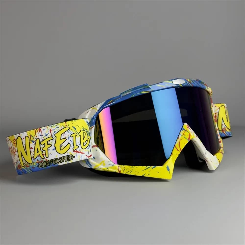 Cycling Dustproof ATV Goggles Mountain Biking Outdoor Sports Ski Glasses UV400 Anti-sand Motorcycle Glasses Adventure Sports