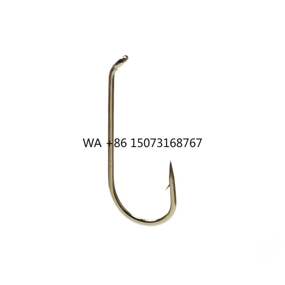 Wholesale fly fishing hook dry fly standard ninfa love fishing trout in bronze alloying flies equipment for carp