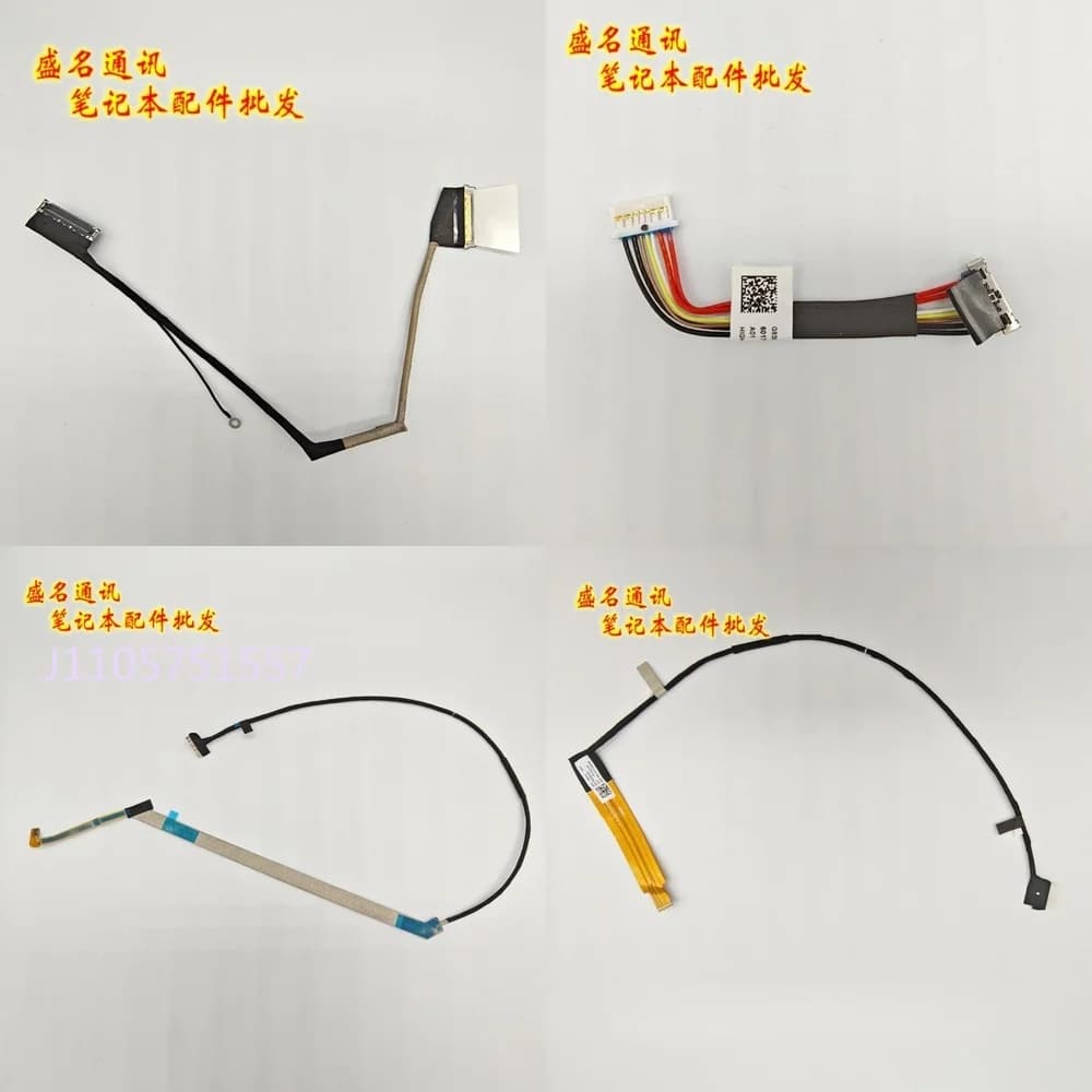 Replacement Laptop Display Cable for ASUS ROG Strix Scar 9 Plus with Webcam and Battery Connector 6017B2254001 Compatible