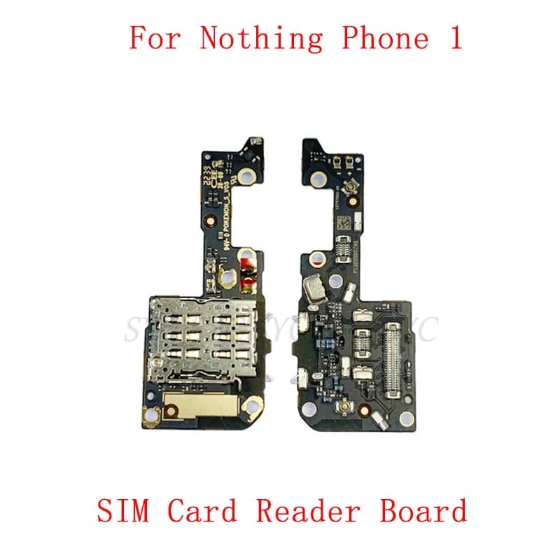 SIM Card Reader Board Connector For Nothing Phone 1 2 2A Sim Card Reader Flex Cable Repair Parts