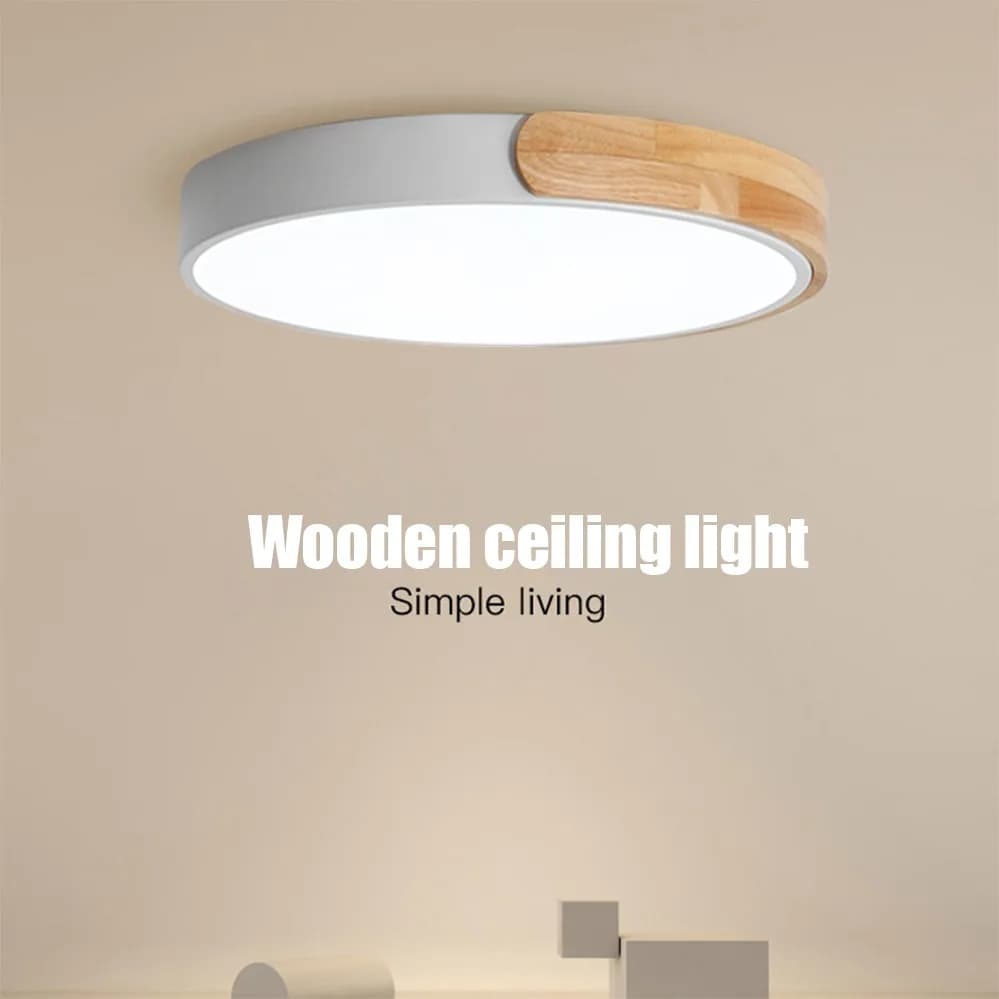 Macaron LED ceiling light bedroom LED ceiling light Nordic living room children's room lighting available in seven colors