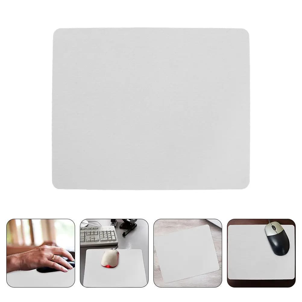 20Pcs Mouse Pad Sublimation Blank Large Desk Mat Gaming Office Craft Heat Transfer Mouse Pad for Computer Sublimation Blank Pads