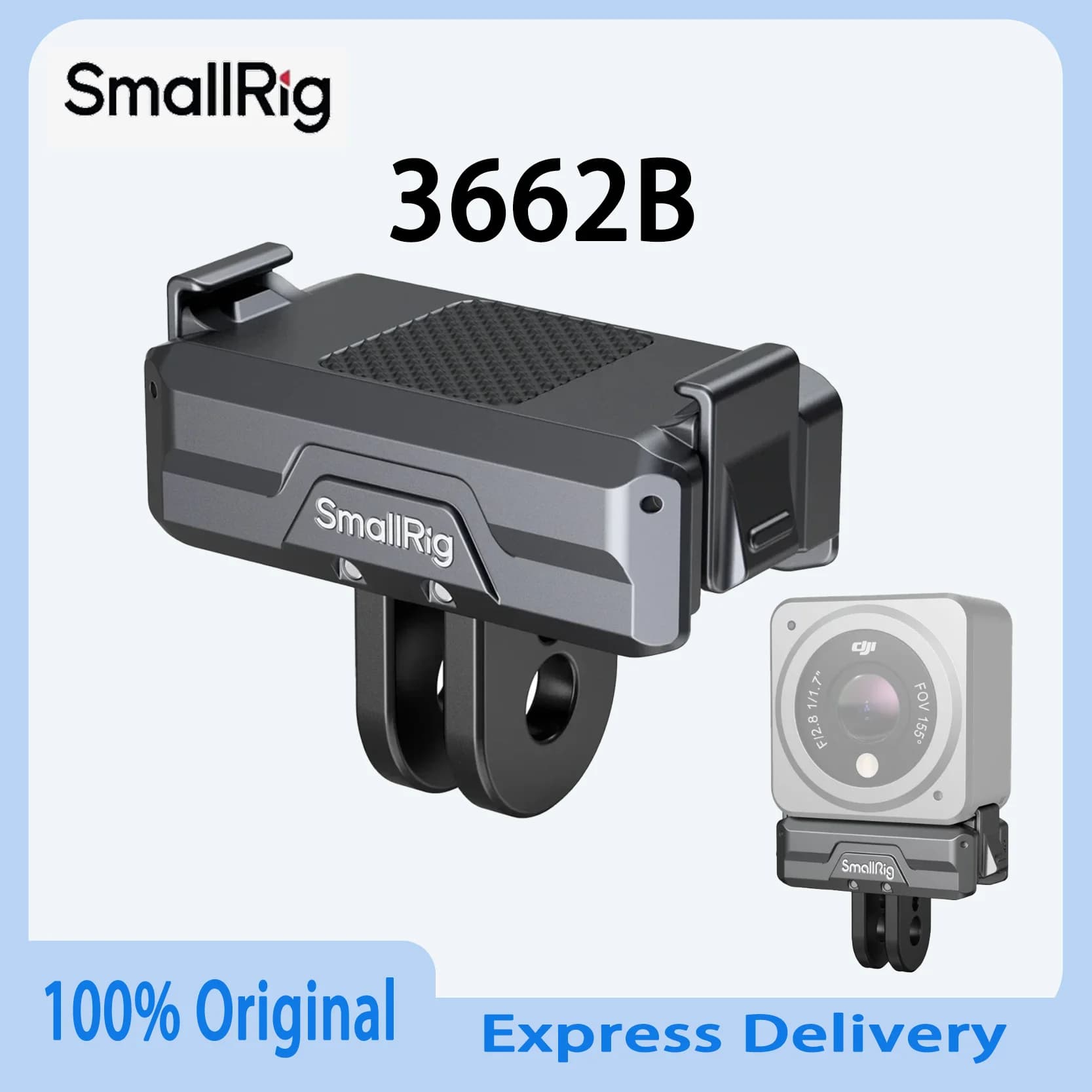 Adattatore Magnetico a Sgancio Rapido SmallRig 3662B per DJI Osmo Action 5 Pro 4 3 Accessori per Fotocamera