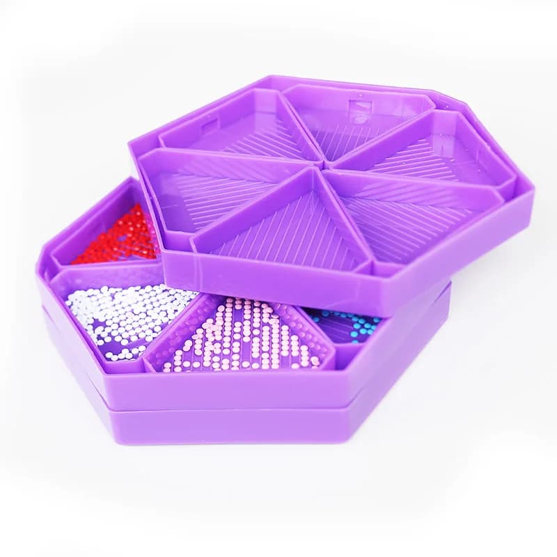 Strumenti per pittura con diamanti, set di diamanti piastra diamantata multifunzione con punta rapida, combinazione di diamanti ricamati fai-da-te