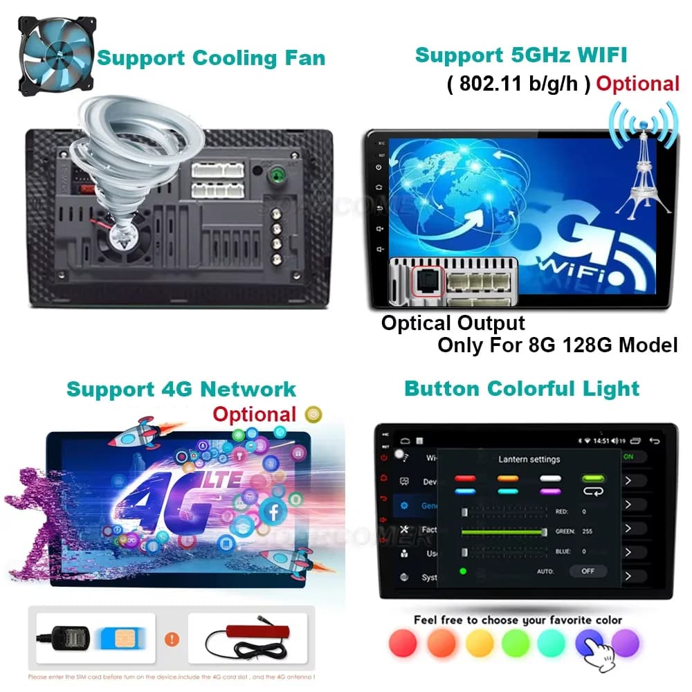 For Kia Ceed 3 CD 2018 - 2020 Android 15 Car Carplay Car Radio Video Player Screen GPS Navigation DSP Autoradio No 2din DVD 4G