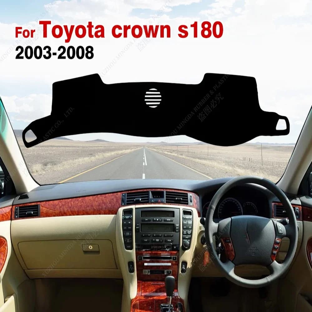 For Toyota Crown s180 2003 2004 2005 2006 2007 Dash Zerbino Sunset Anti-Uv Mats Accessories Car Dashboard Cover