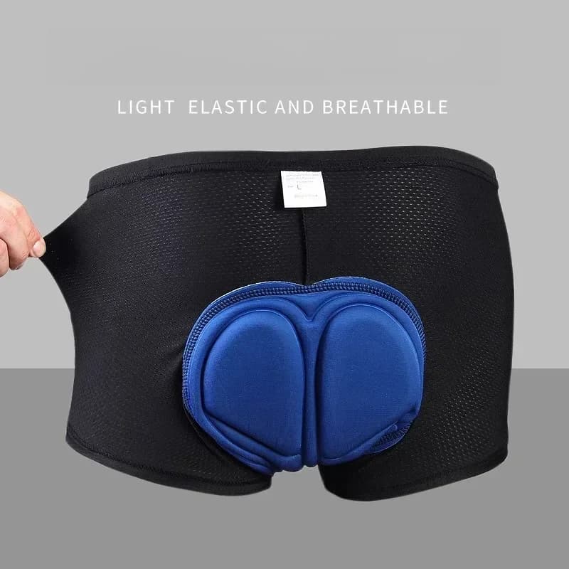 Pantaloncini da ciclismo imbottiti in silicone spessi e traspiranti da uomo e da donna Pantaloni da bici estivi traspiranti Pantaloncini da motociclista neri