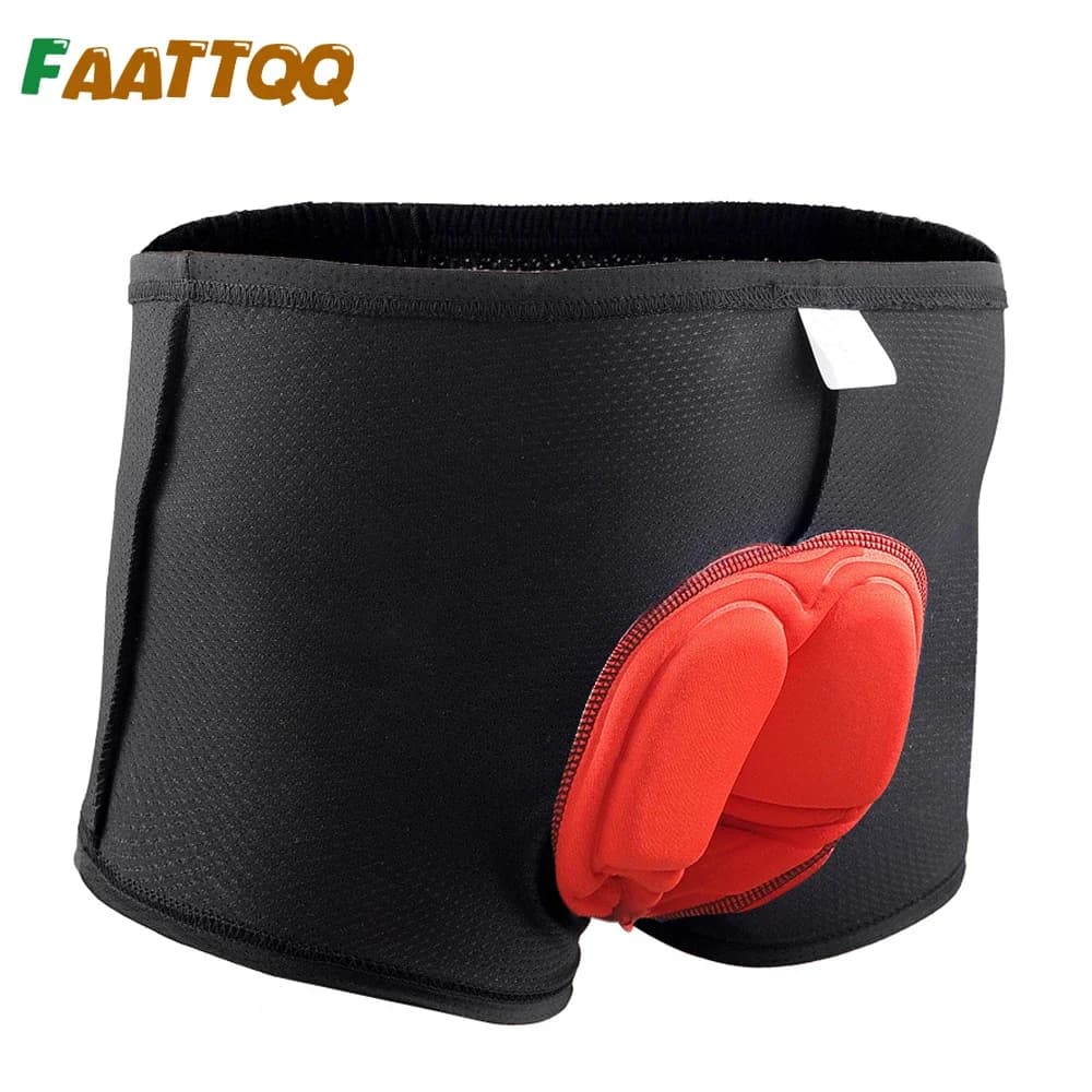 1 Pezzo di Intimo da Ciclismo per Uomo con Imbottitura in Gel 4D, Pantaloncini da Ciclismo MTB, Intimo da Ciclismo su Strada, Attrezzatura da Ciclismo
