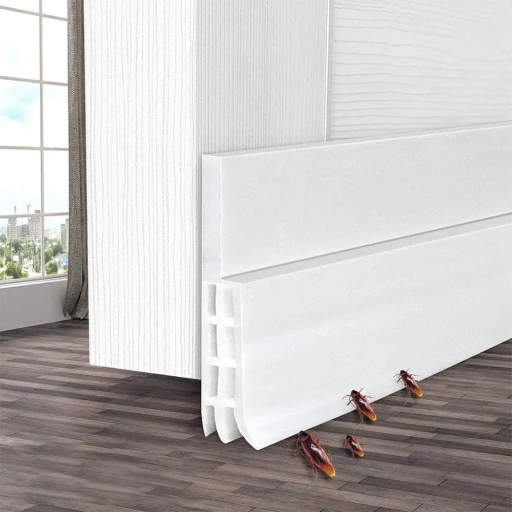 Tappo antispiffero per porta in silicone Adesivo forte Isolamento antipolvere e antirumore Guarnizione meteorologica Strumento di guarnizione bloccavento a risparmio energetico