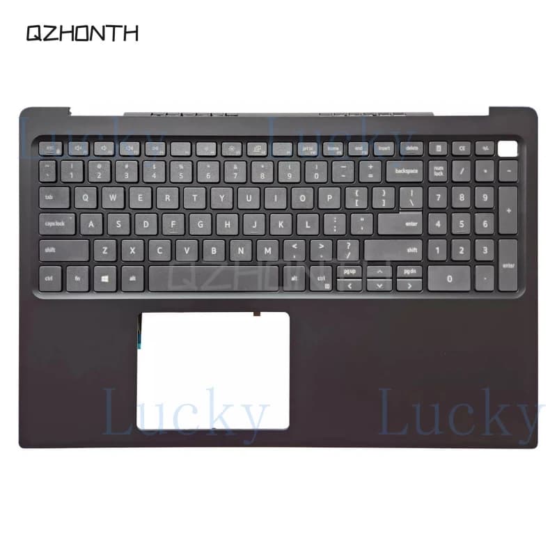 f New For Dell Vostro 5590 V5590 Palmrest w/ Backlit Keyboard (Black) 0XNR1R 15.6"