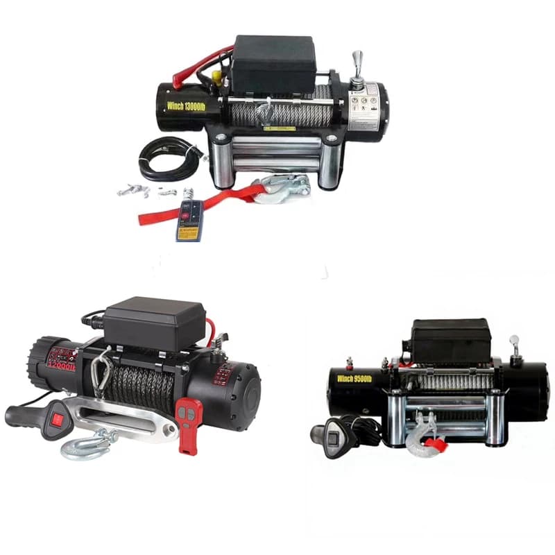 High Quality Electric Winch Waterproof Dustproof Full Protection Yacht Boat Anchoring Mooring Electric Winch 1 Ton - 8 Ton