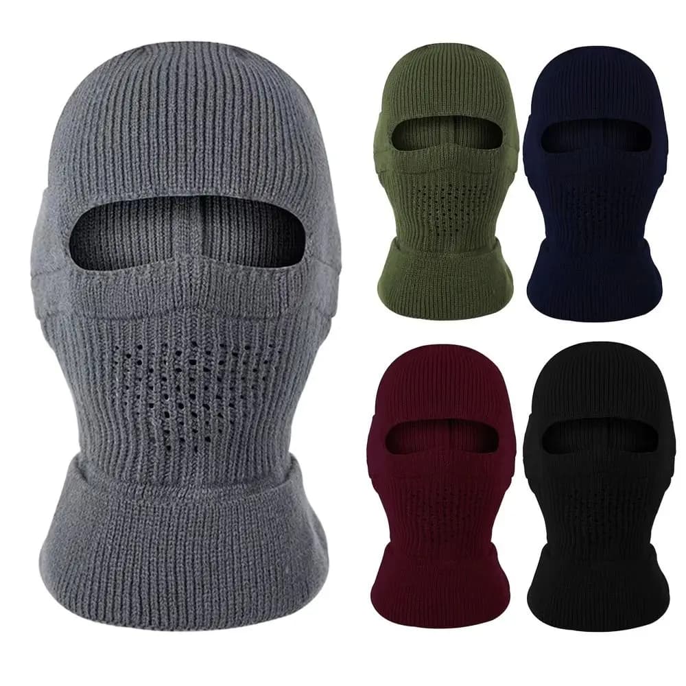 Fashion Thickened Balaclava Hat Windproof Keep Warm Warm Hat Cold Proof Cycling cap Winter