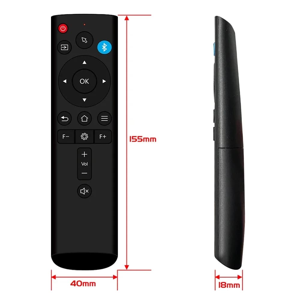 Telecomando Bluetooth Flixtone 2.4G, adatto per E900 MINI D9W Ultra D9W MINI PRO D10S e altri proiettori Android