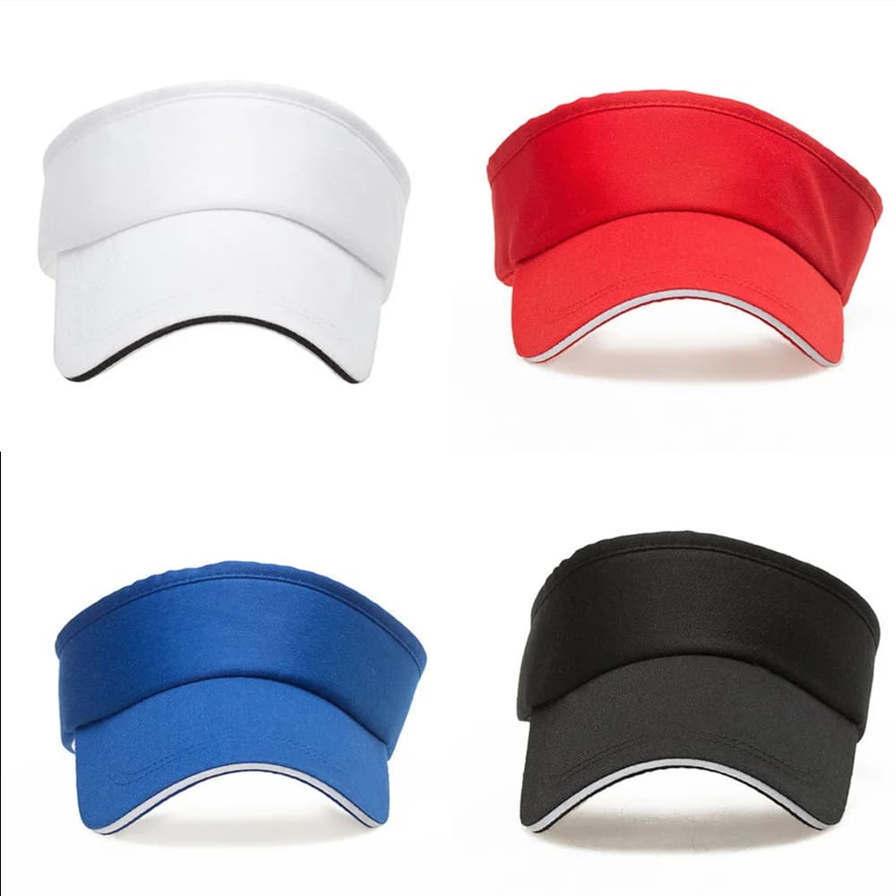 2024 Primavera Nuova Tendenza Cappello Visiera di Estate delle Donne di Golf Cappello Da Sole Berretti Da Baseball di Formato Regolabile Berretti Spiaggia Vuoto Top Cap Sport Cap