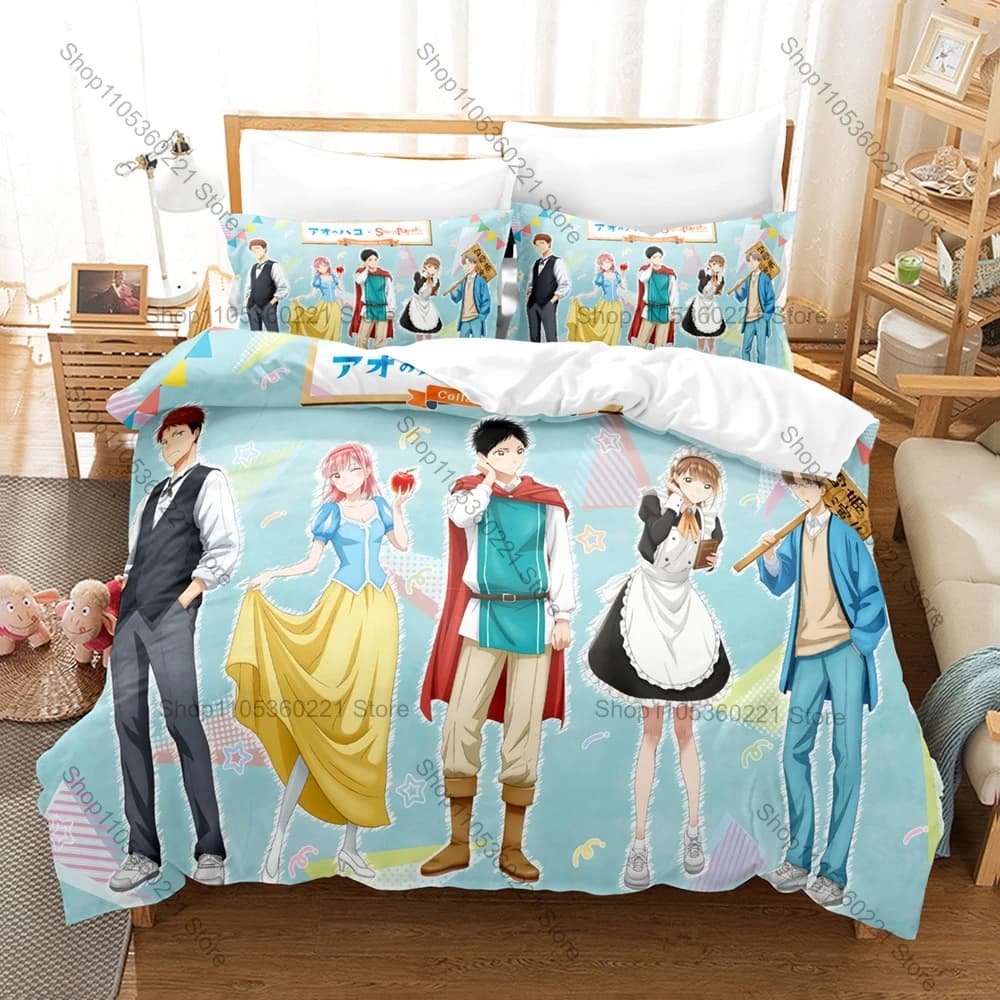 Cool Minimal High School Basketball Badminton Sketch Bedding Set Duvet Cover + 2 Pillowcases Muted Neutral Youth Bedroom Decor