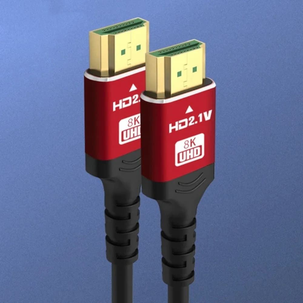 Cavo HDMI 8K 48Gbps Versione 2.1, 8K 60Hz 4K 120Hz HDR Effetto 3D, 50cm 1m 2m 1.5m per HDTV, Monitor PC, PS5, Xbox, Proiettore