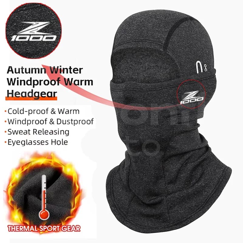 Per Kawasaki Z1000 Z1000SX Z1000/SX 2019 2020 2021 2022 Inverno Caldo Passamontagna Tattico Moto MTB Full Face Maschera Antivento