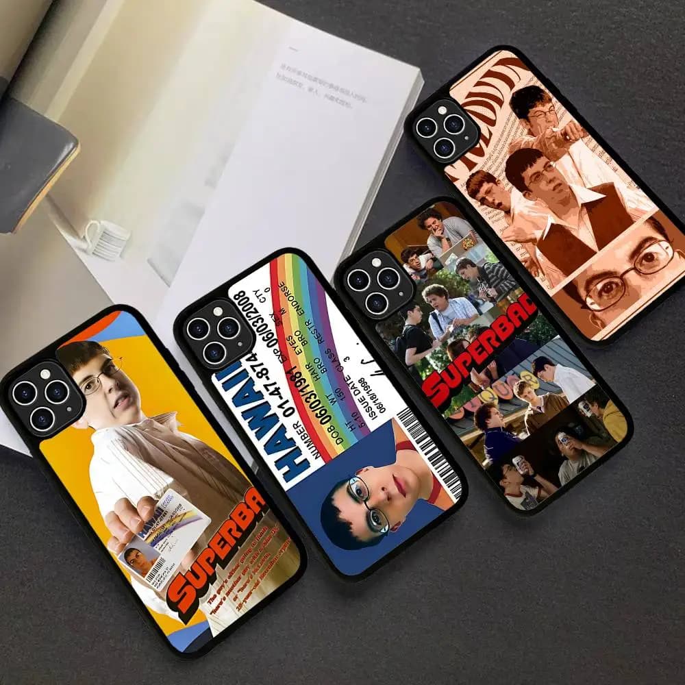 Cover per telefono Movie Superbad in PC+TPU per iPhone 17 16 15 14 PRO MAX 11 12 13 PLUS MINI