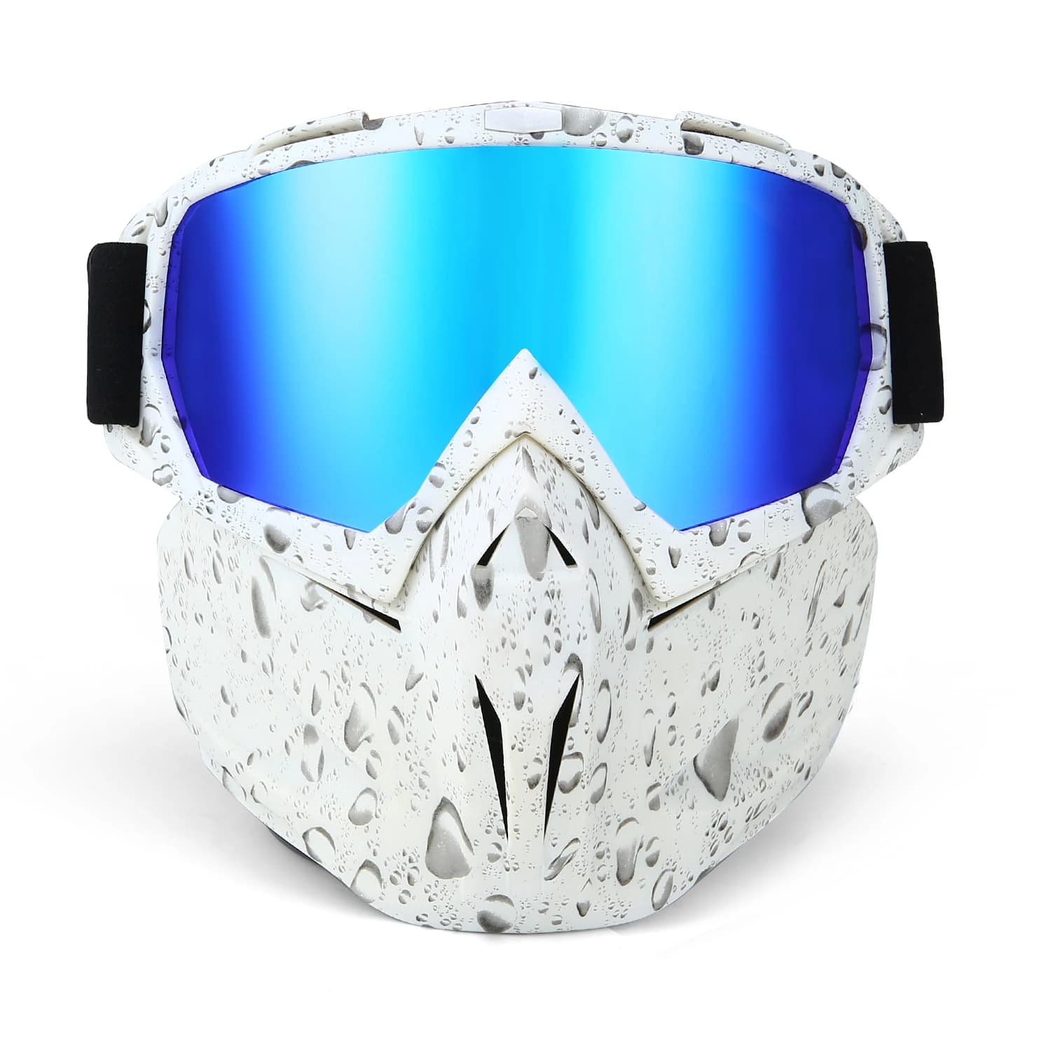 KUTOOK Sci Snowboard Maschera Occhiali da sci invernali Maschera Occhiali Occhiali da motoslitta Protezione UV Occhiali Antivento Sport sulla neve