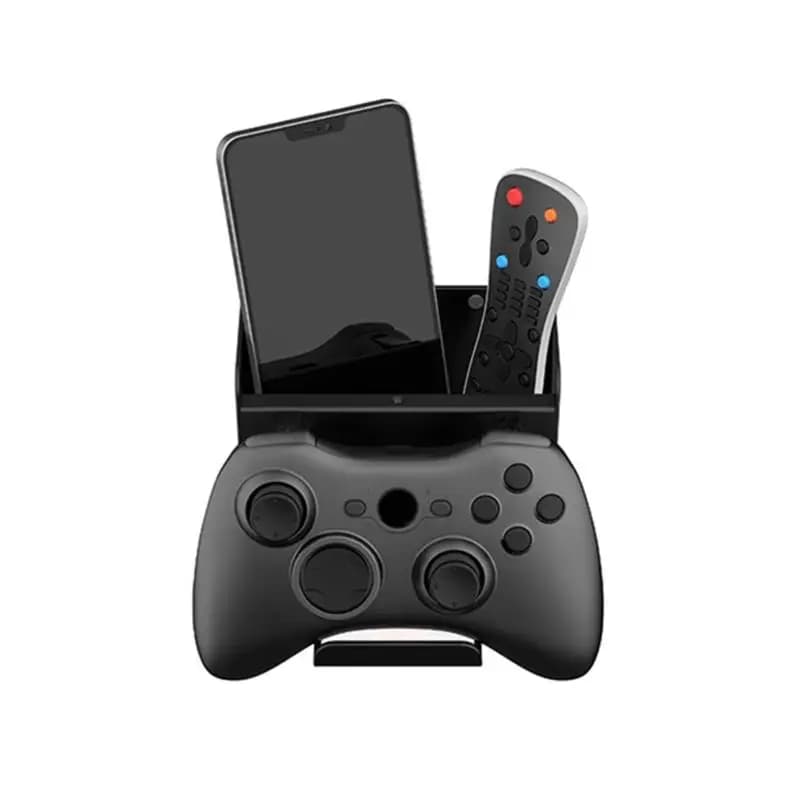 652F Supporto salvaspazio per accessori da gioco con montaggio a parete per controller, cuffie e altri piccoli dispositivi