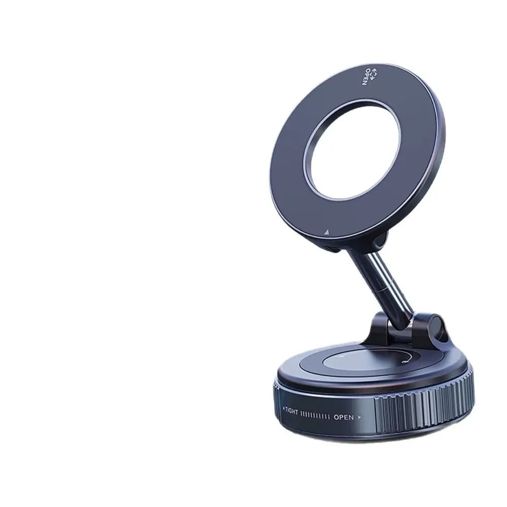 Supporto Magnetico per Telefono da Auto Pieghevole a 360° ° Supporto Rotante per Telefono da Viaggio con Ventosa, Porta Navigatore Auto Portatile