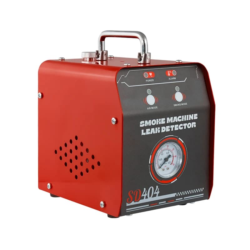 SD404 12V Automotive Evap Diagnostic Machine Rilevatore di perdite di fumo e perdite di tubi Localizzare strumenti di scansione