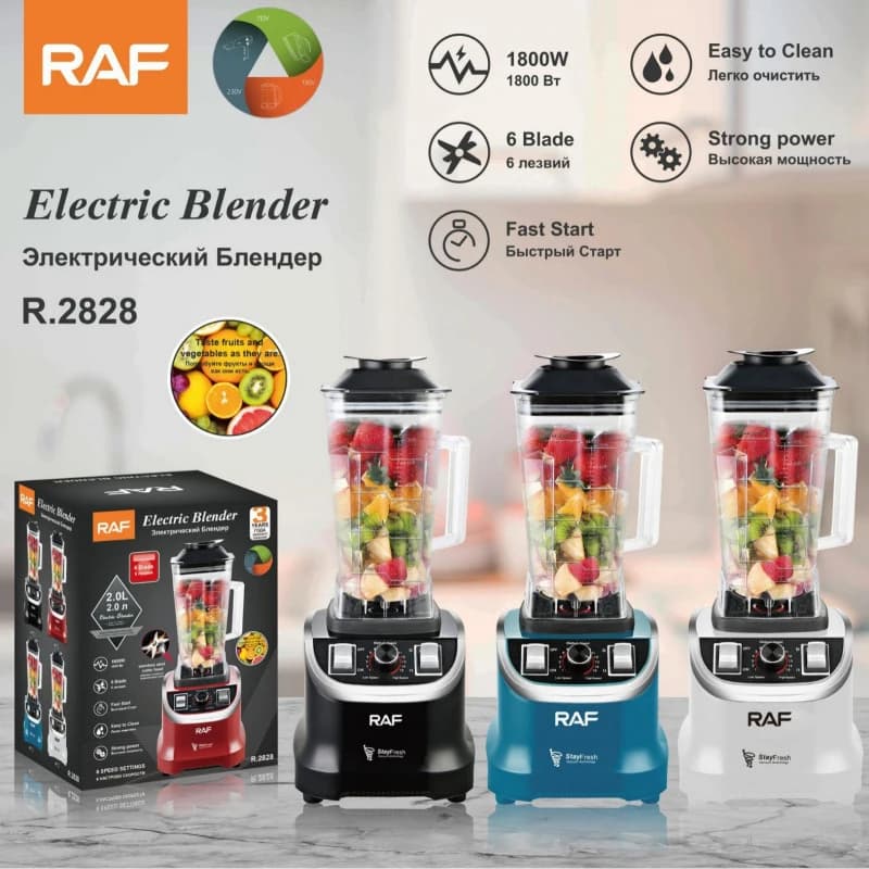 Robot da cucina multifunzione RAF, frullatore, macchina per latte di soia e spremiagrumi
