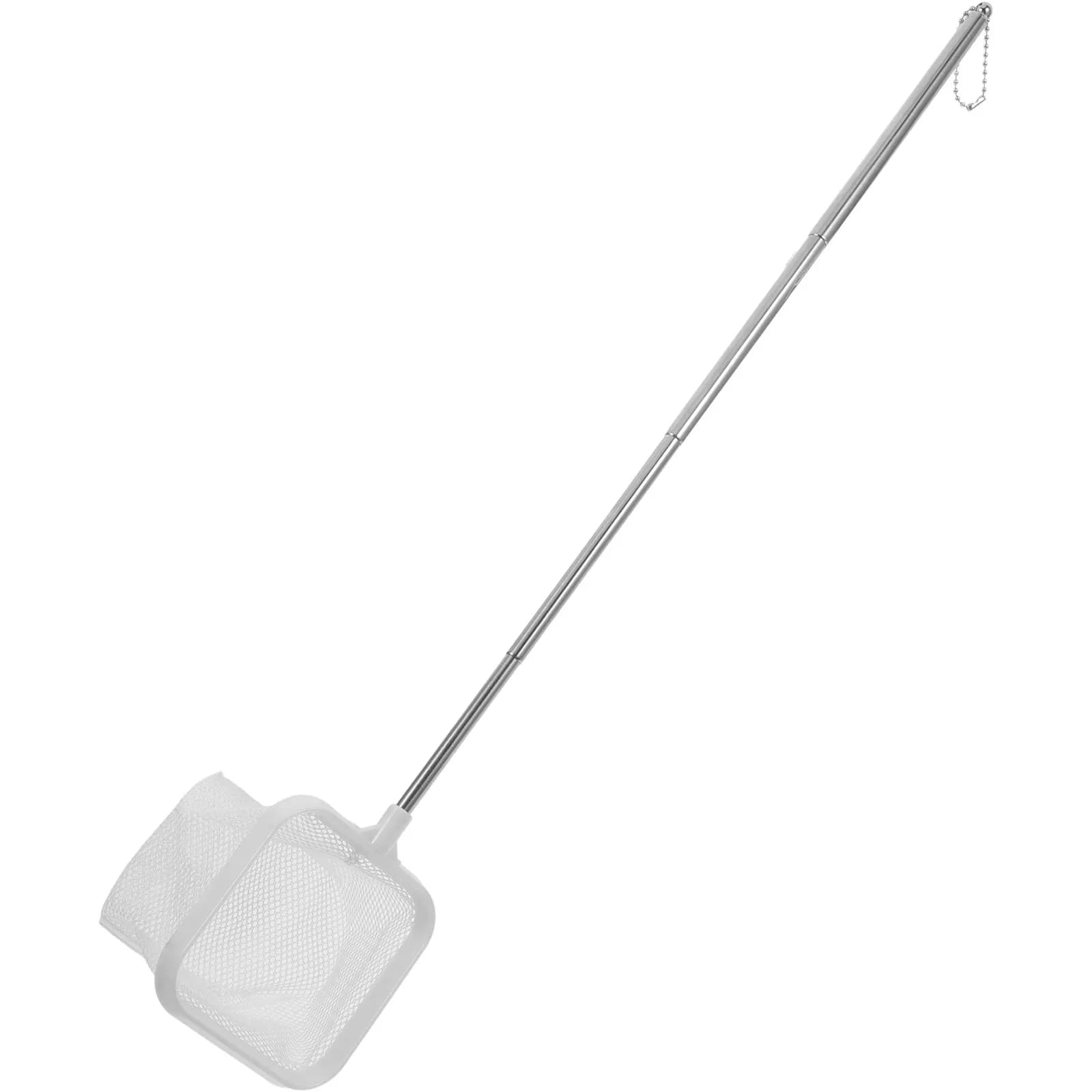 Rete da pesca telescopica resistente, non facile da rompere o deformare, riutilizzabile, leggera, design compatto per principianti, appassionati di pesca a mosca