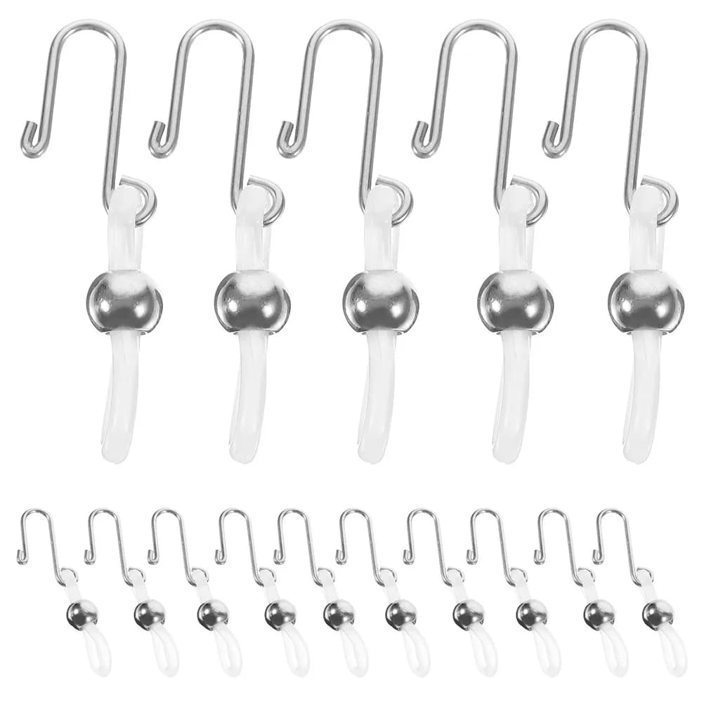 20Pcs Zipper Holder Denim Pants Clip Locking Stabilizer for Jeans Zipper Retainer Fastener Accessory Saver Repair