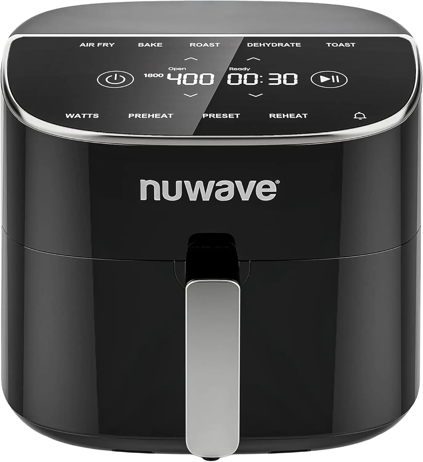 Friggitrice ad aria da 8 Qt, senza PFAS, schermo touch digitale, 50 ° F~400 ° F, 5 funzioni di cottura, 100 preimpostazioni e memoria